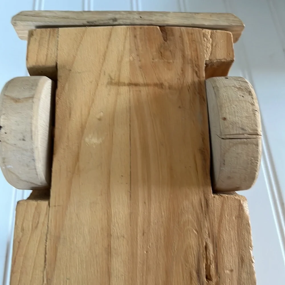 Vintage Handmade Wood Toy Truck